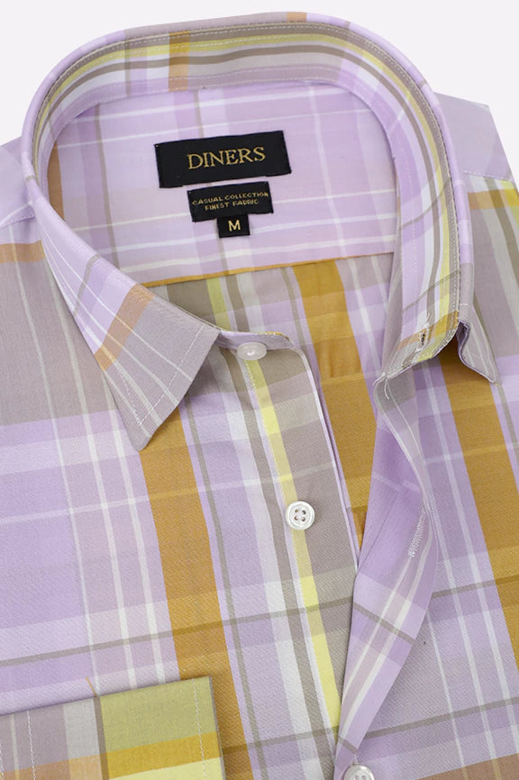 Multicolor Check Casual Shirt - Image 2