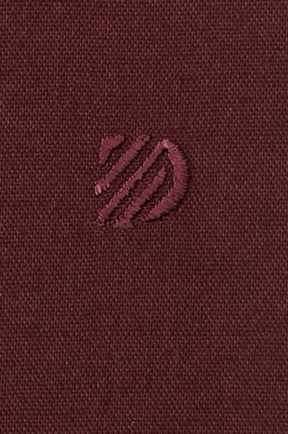 Maroon Self Textured Casual Shirt - Image 4