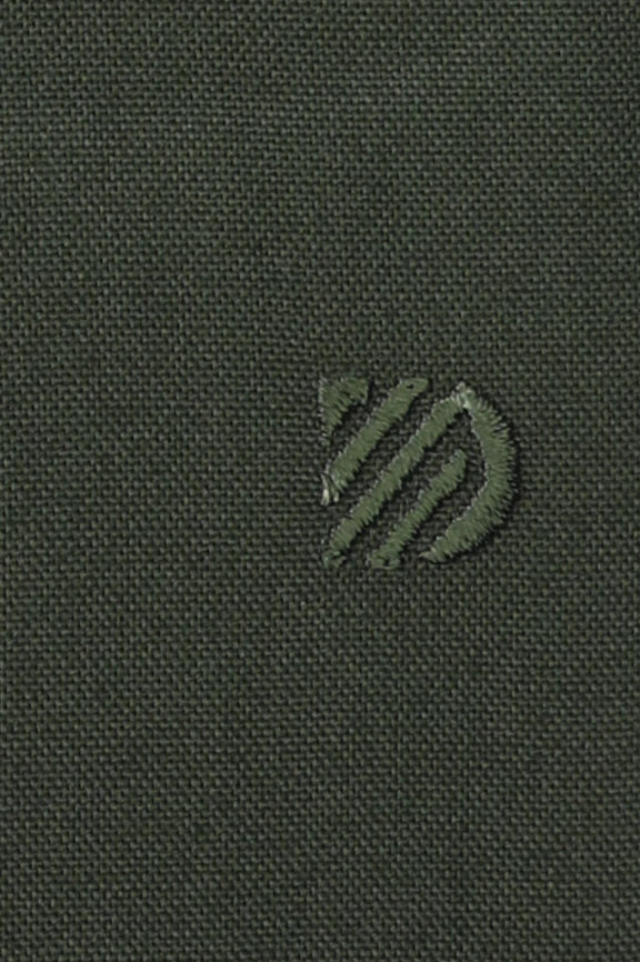 Olive Self Textured Casual Shirt - Image 4