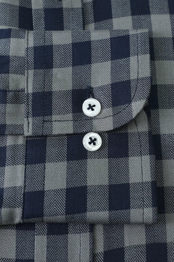 Multicolor Gingham Check Casual Shirt - Image 3