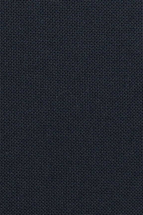 Navy Blue Plain Casual Shirt - Image 3