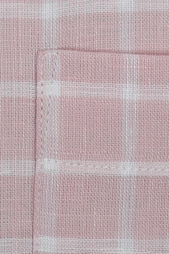 Light Pink Check Formal Autograph Shirt - Image 3