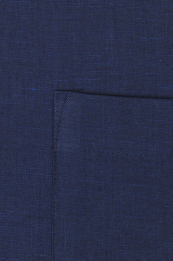 Blue Self Textured Formal Autograph Shirt - Image 4