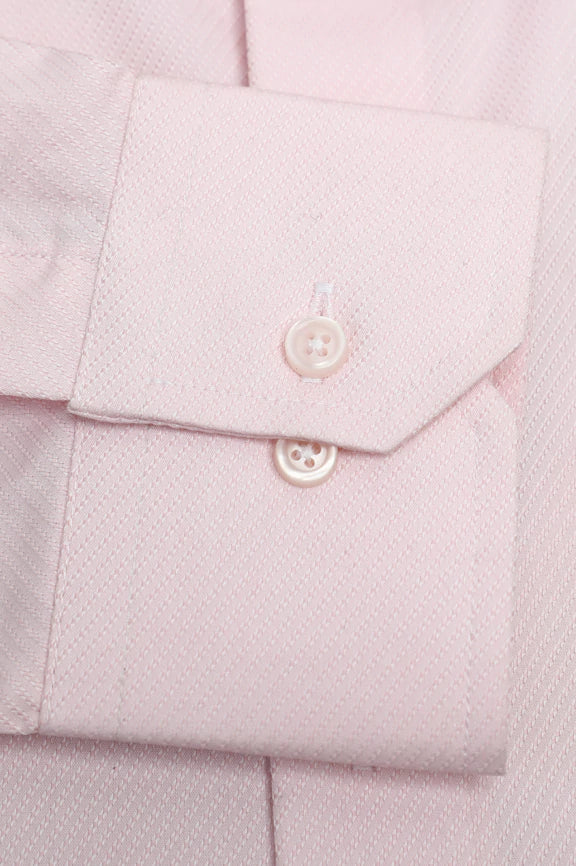 Pink Dobby Formal Autograph Shirt - Image 3