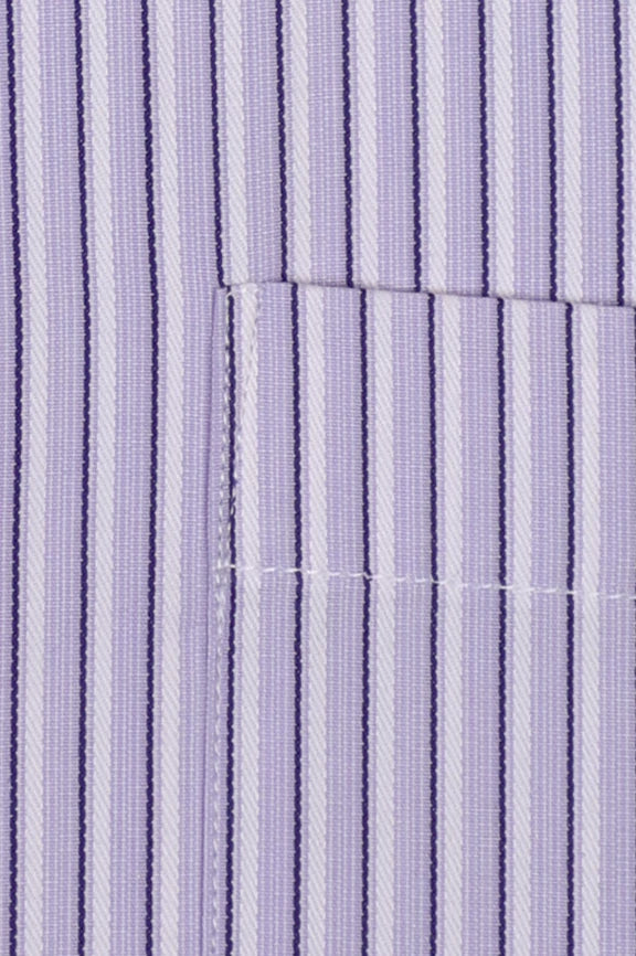 Purple Stripes Formal Autograph Shirt - Image 4