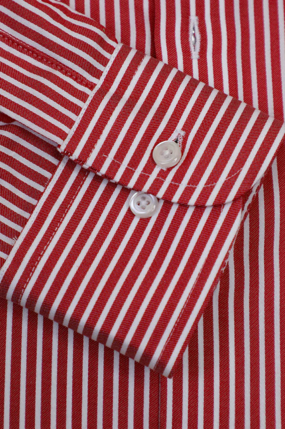 Red Stripe Formal Autograph Shirt - Image 3