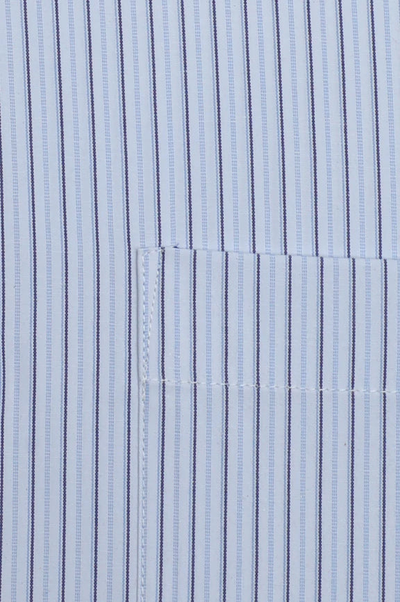 Blue Stripes Formal Autograph Shirt - Image 4