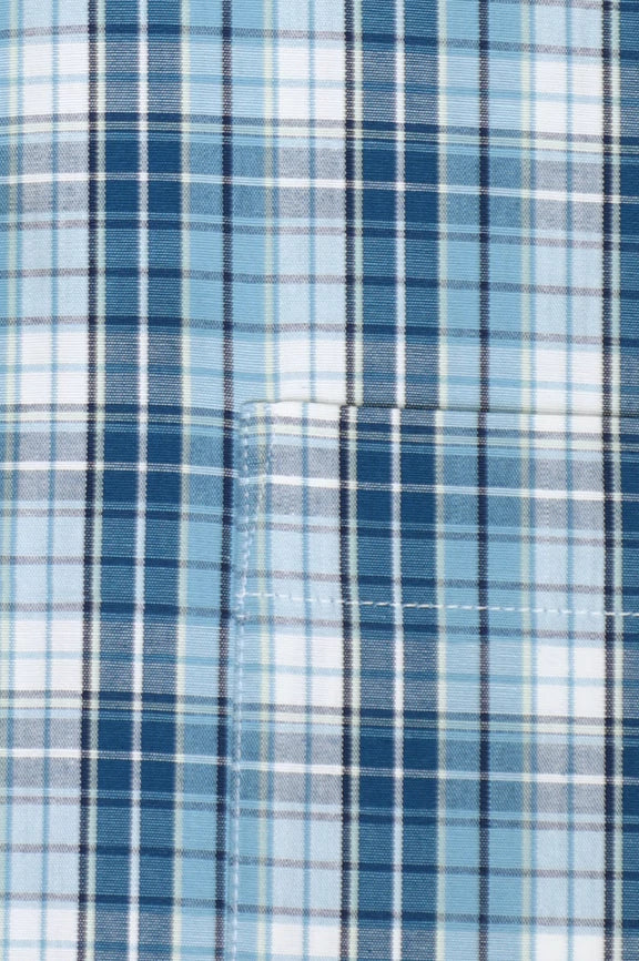 Blue Check Formal Autograph Shirt - Image 4