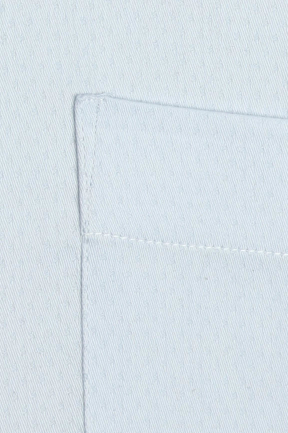 Sky Blue Self Formal Autograph Shirt - Image 4