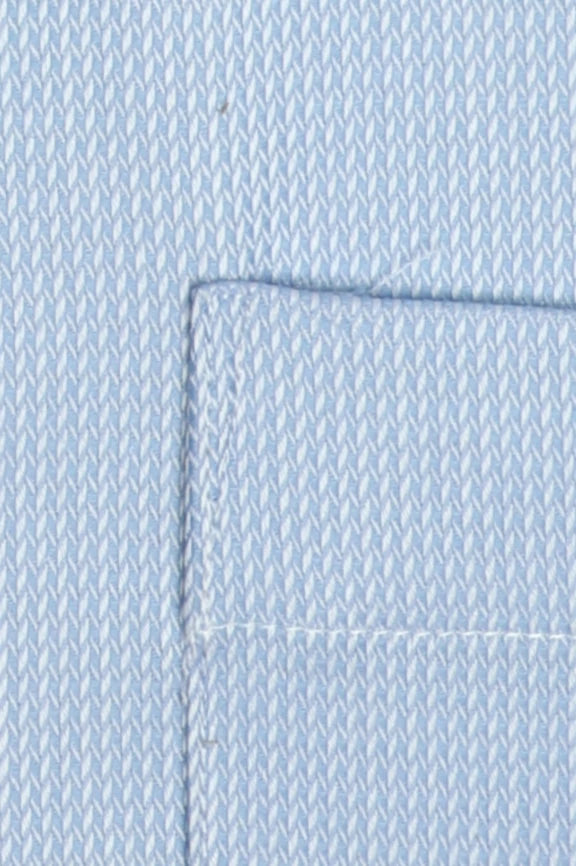 Sky Blue Self Formal Autograph Shirt - Image 4