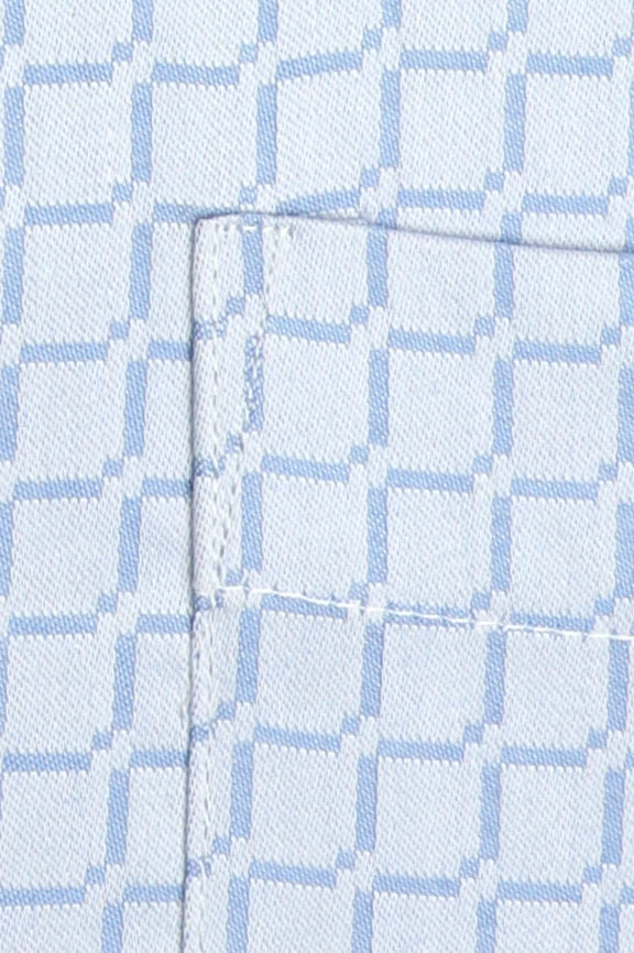 Blue Check Formal Autograph Shirt - Image 4