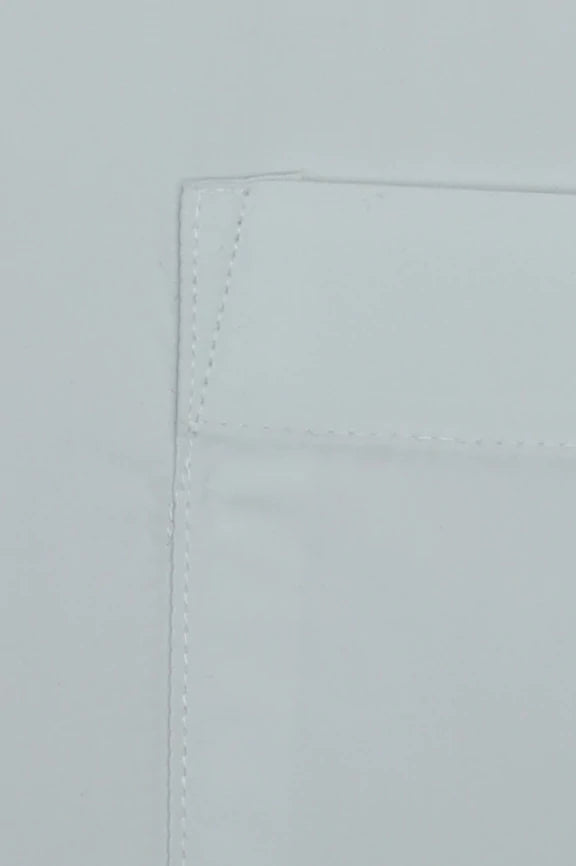 White Plain Formal Autograph Shirt - Image 4