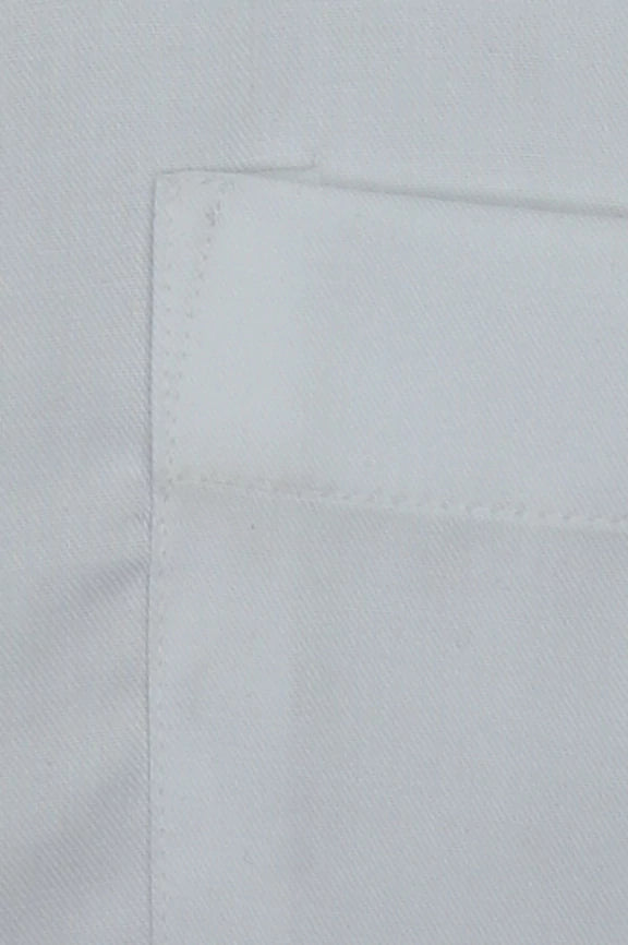 White Self Twill Formal Autograph Shirt - Image 4