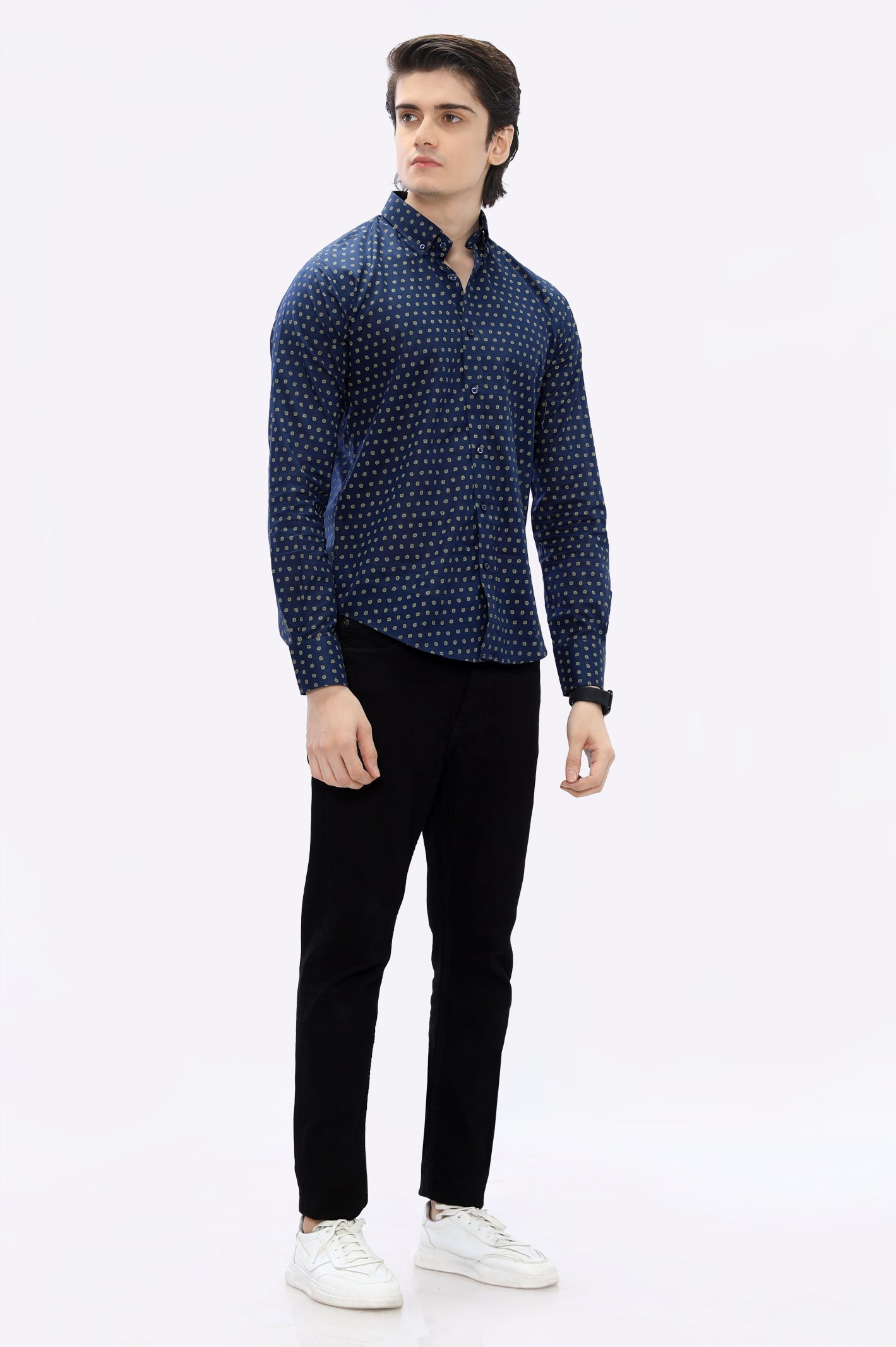 Multicolor Printed Casual Milano Shirt - Image 2