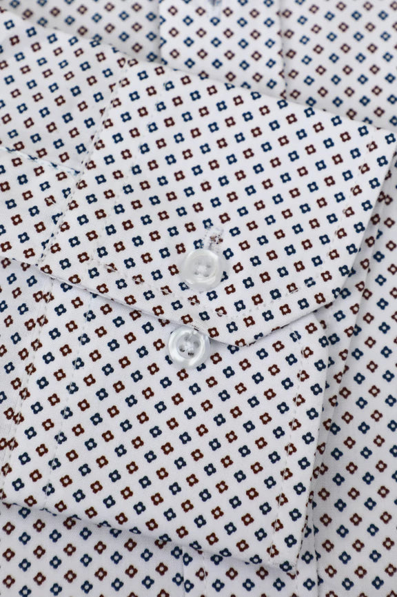 Multicolor Print Pattern Casual Shirt - Image 3