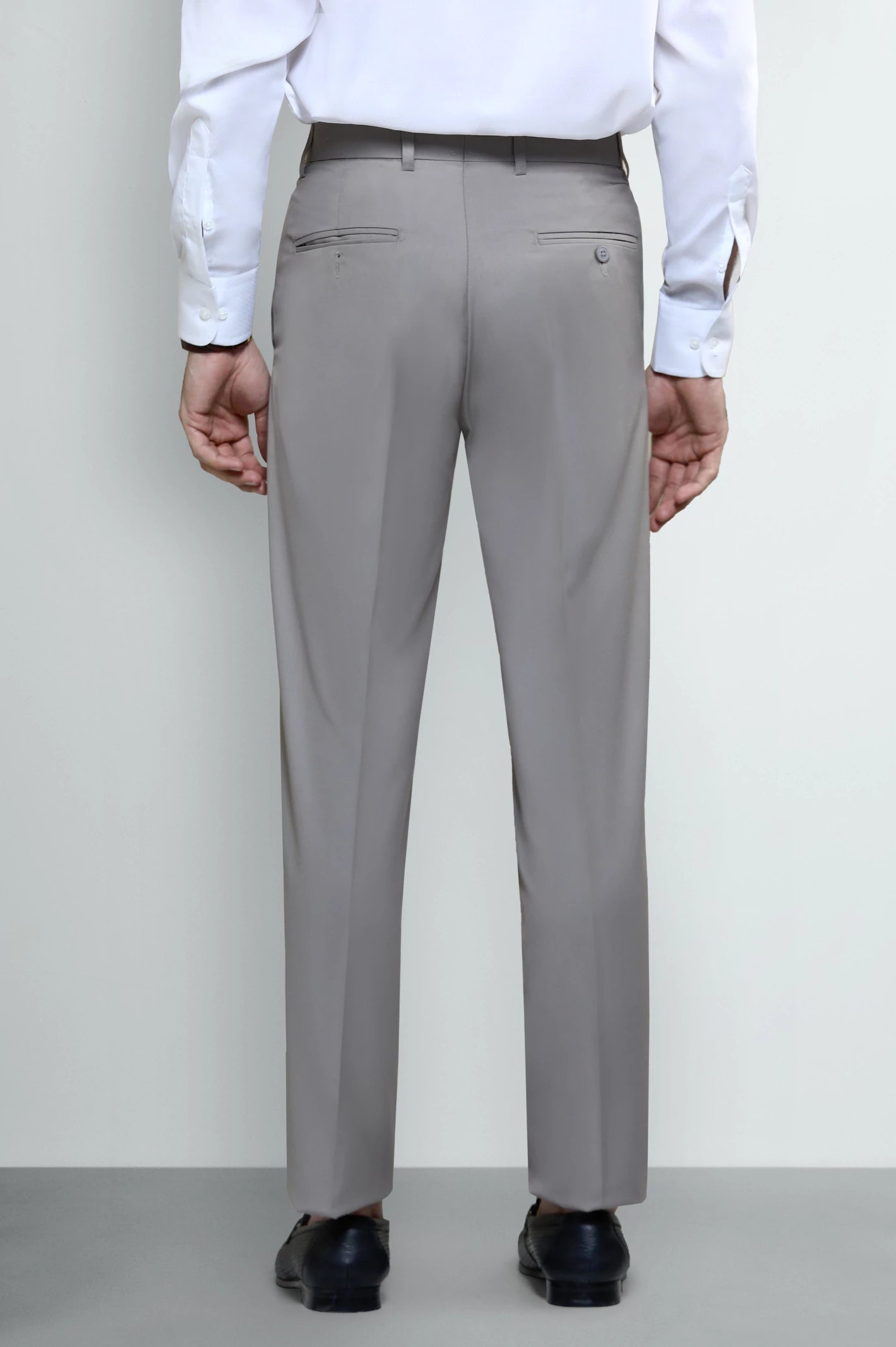 Stone Smart Fit Formal Trouser - Image 2