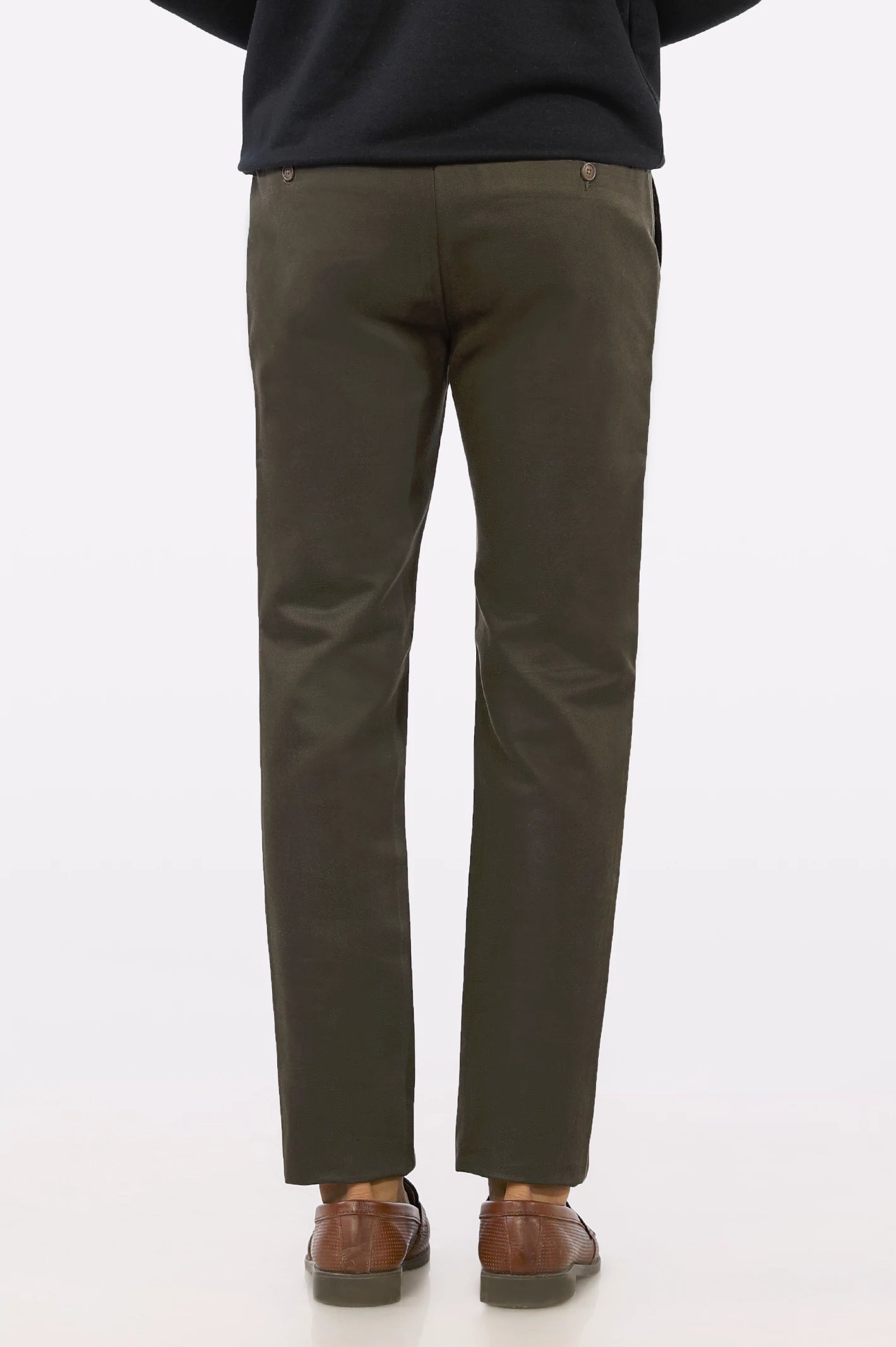 Green Smart Fit Cotton Chino - Image 4