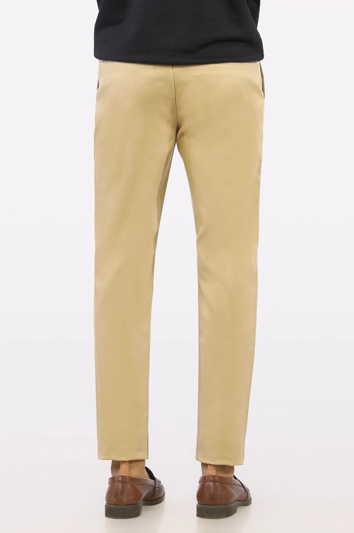 Beige Smart Fit Cotton Chino - Image 4