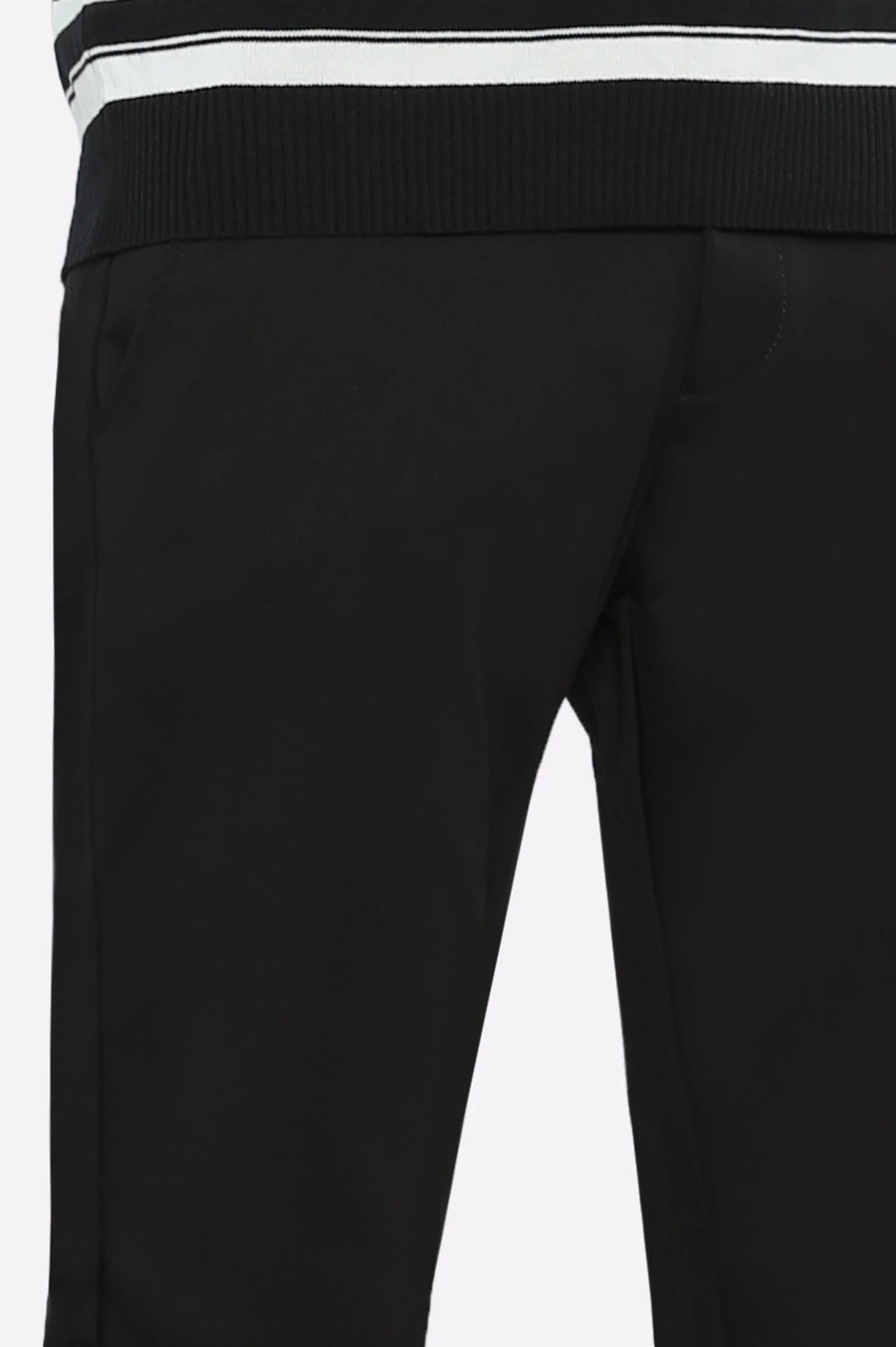 Black Smart Fit Cotton Chino - Image 2