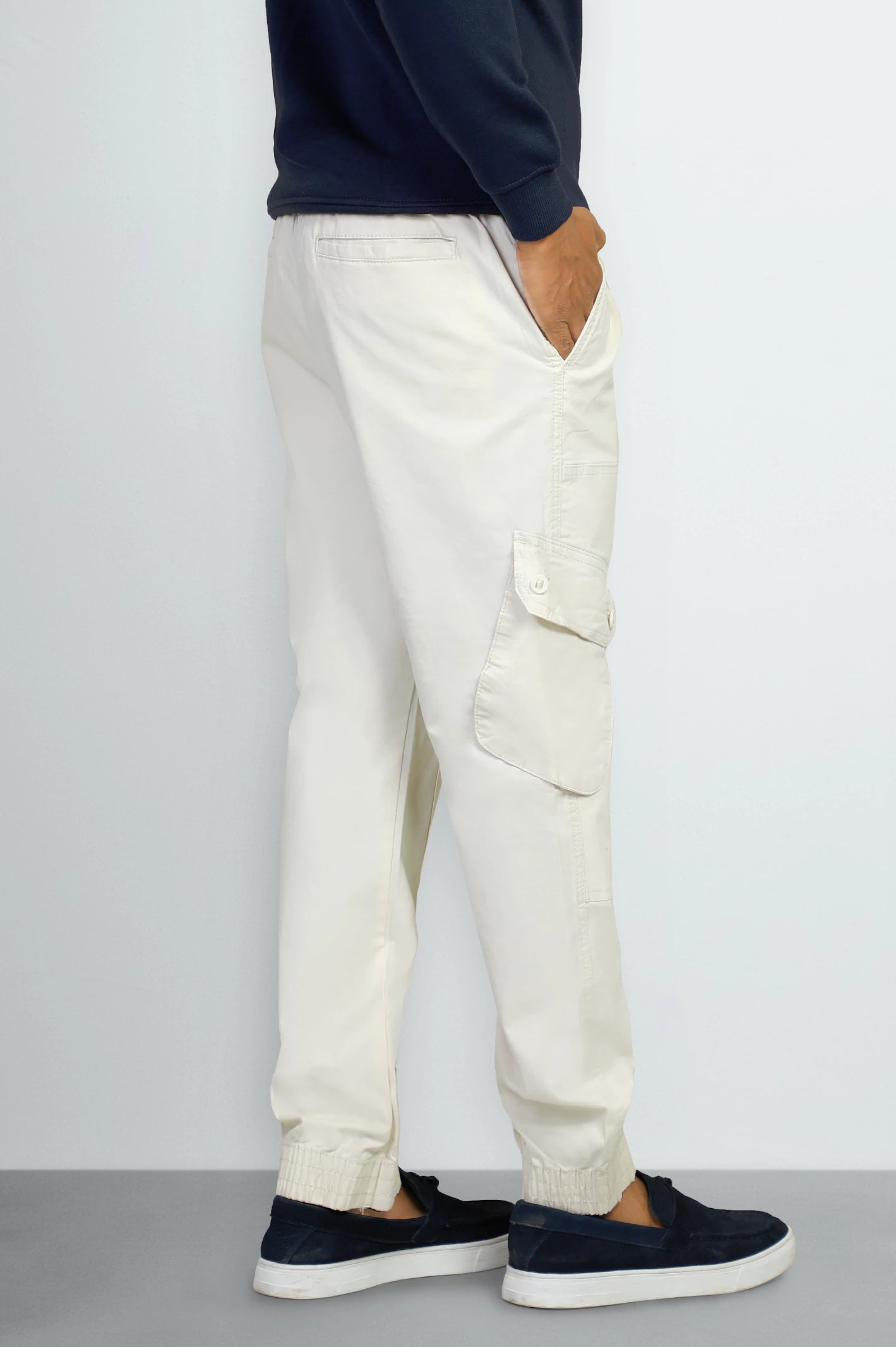 Off White Smart Fit Cargo Pants - Image 3
