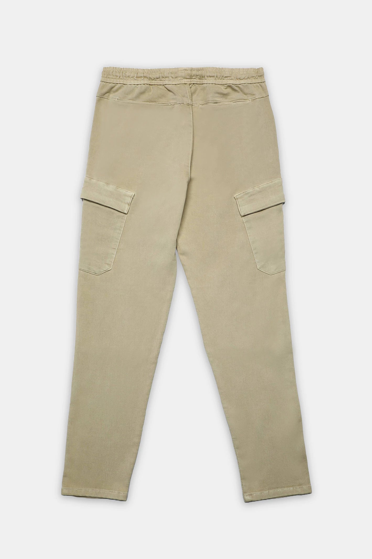 Beige Smart Fit Cargo Pants - Image 7