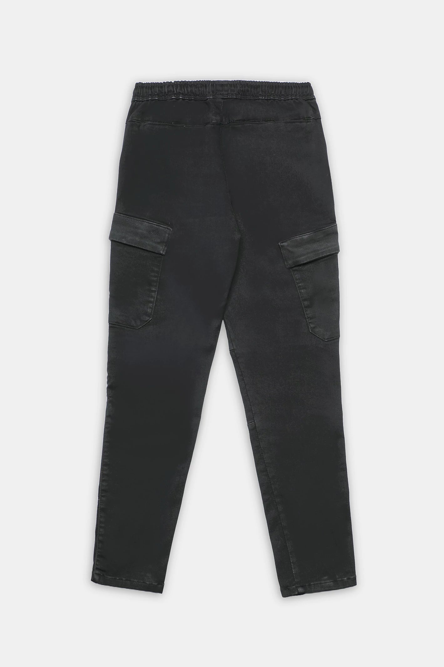 Black Smart Fit Cargo Pants - Image 5