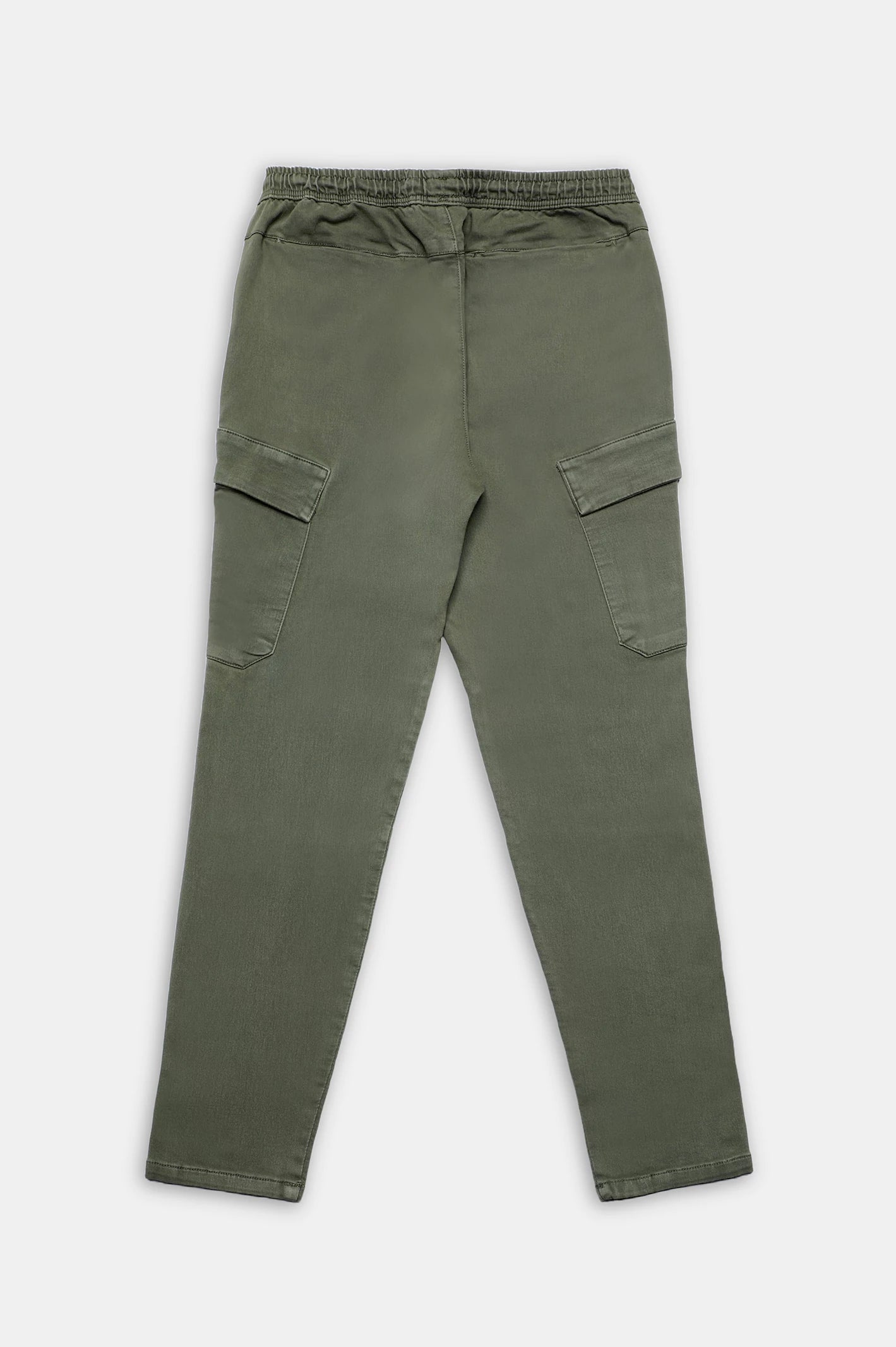 Olive Smart Fit Cargo Pants - Image 8