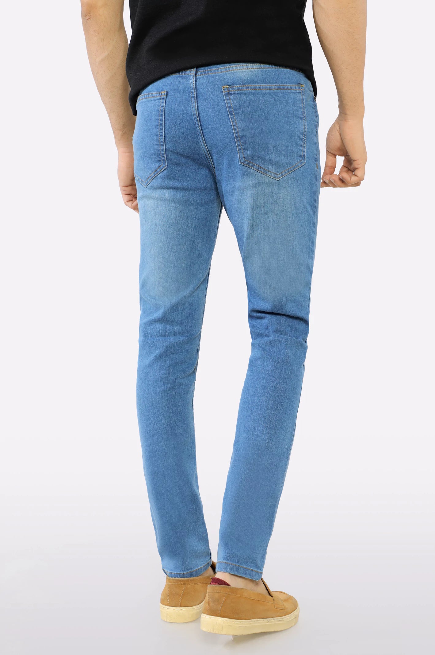 Blue Slim Fit Jeans - Image 3