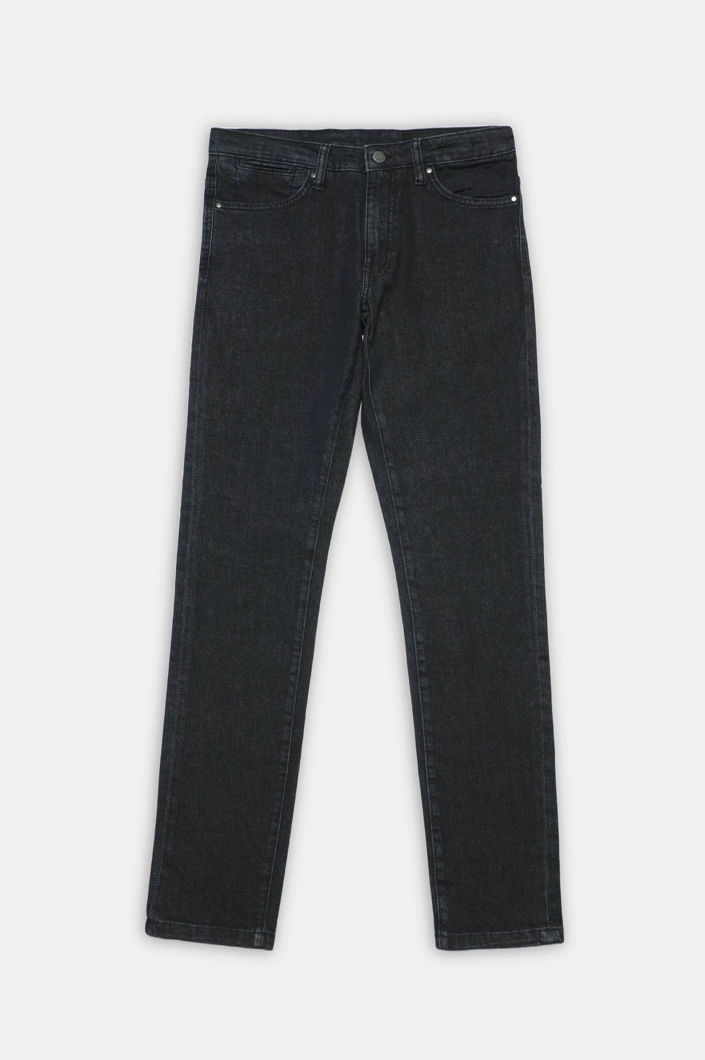 Dark Blue Slim Fit Jeans - Image 4