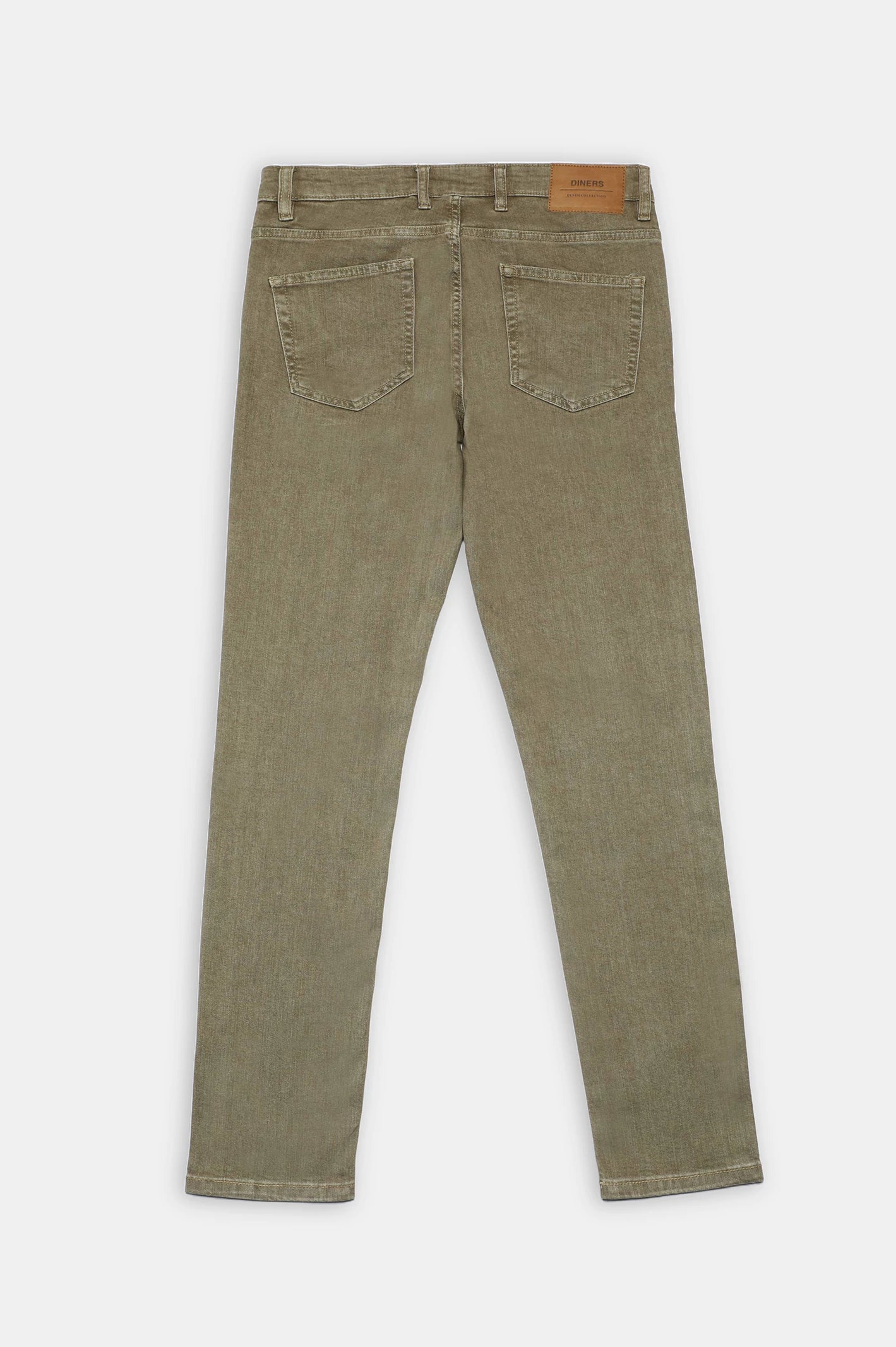 Khaki Slim Fit Jeans - Image 9