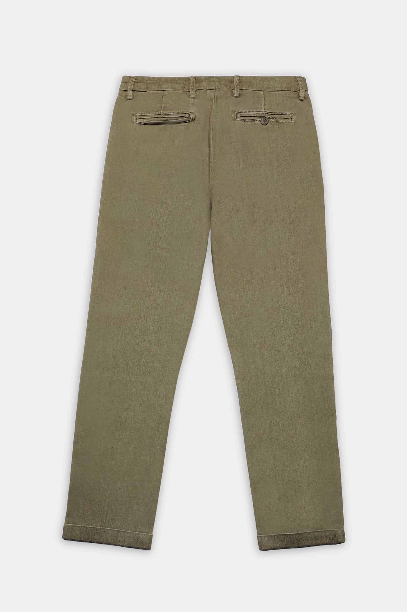 Khaki Slim Fit Jeans - Image 9