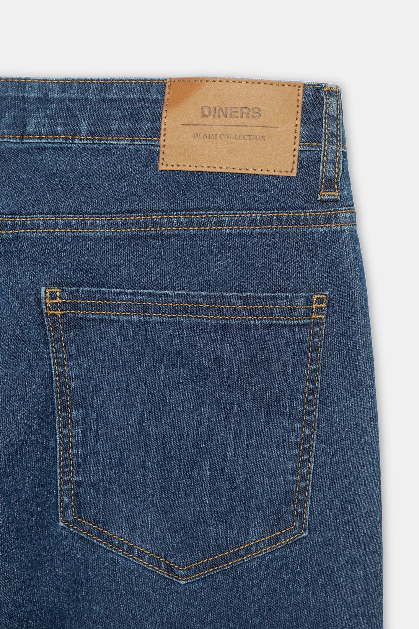 Medium Blue Slim Fit Jeans - Image 7