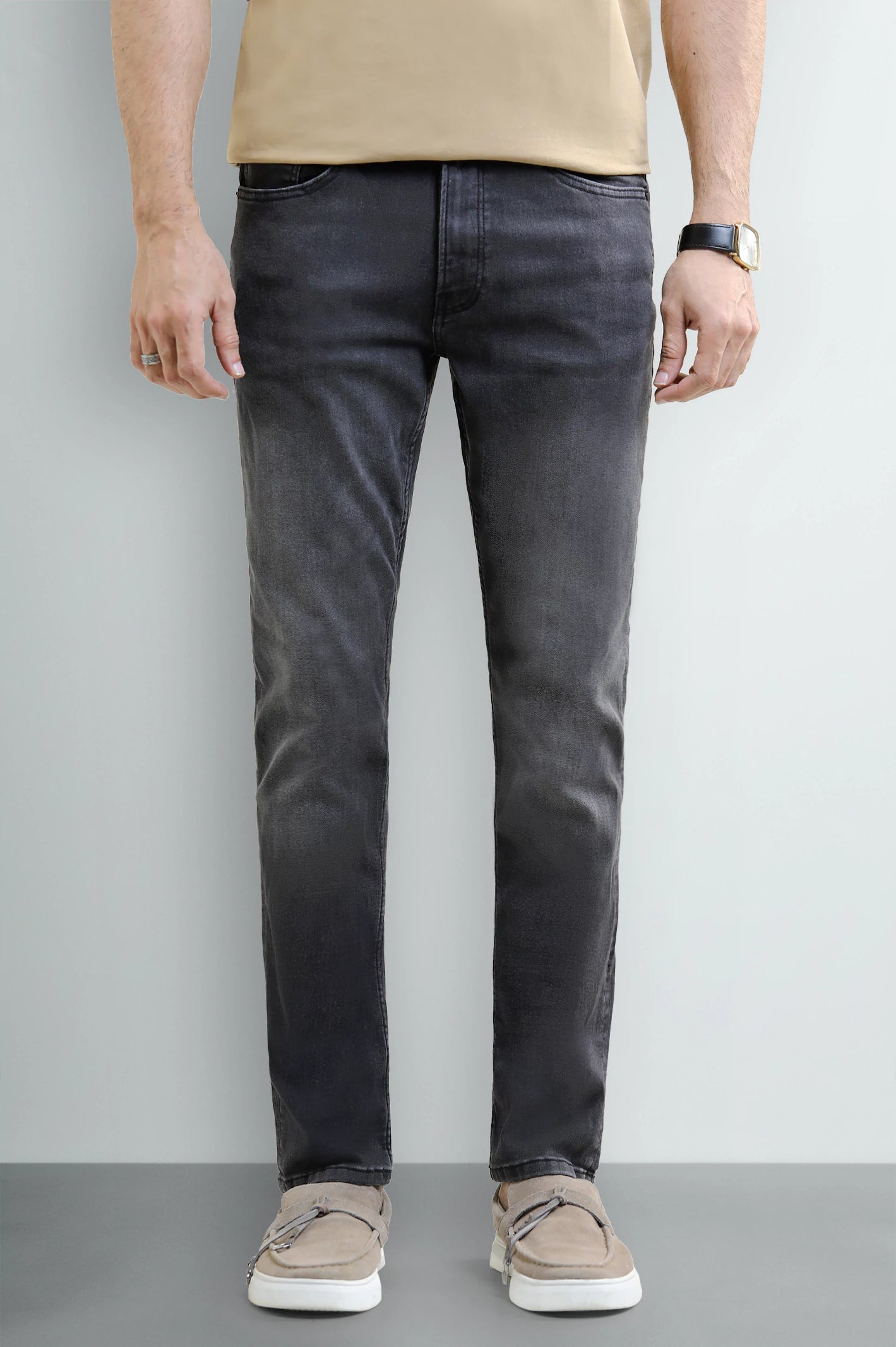 Charcoal Slim Fit Jeans