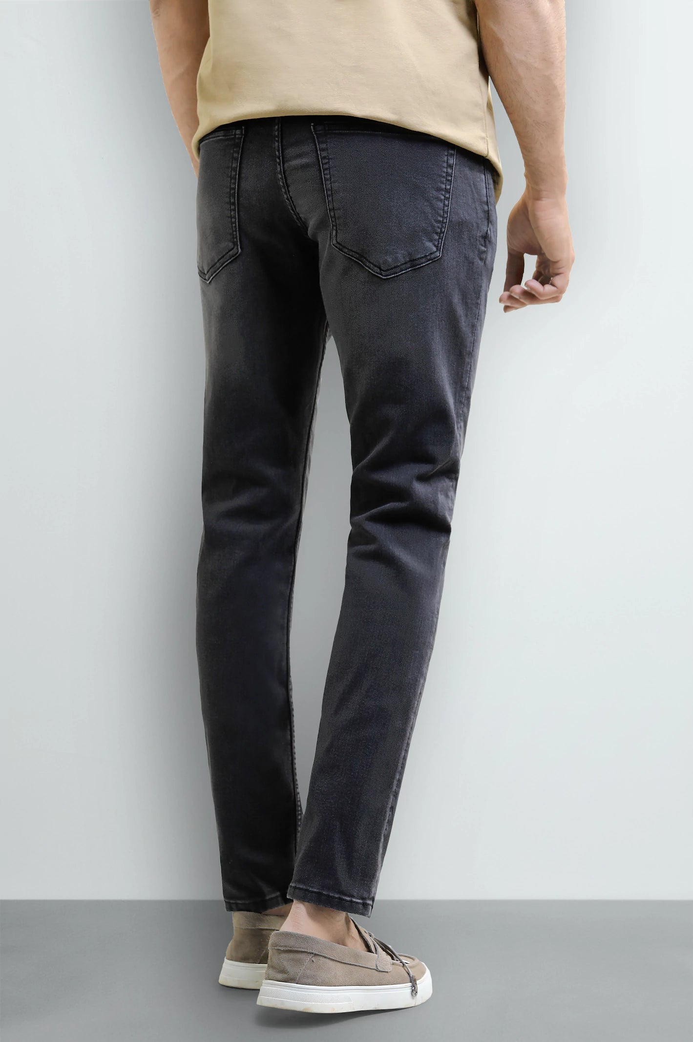 Charcoal Slim Fit Jeans - Image 3