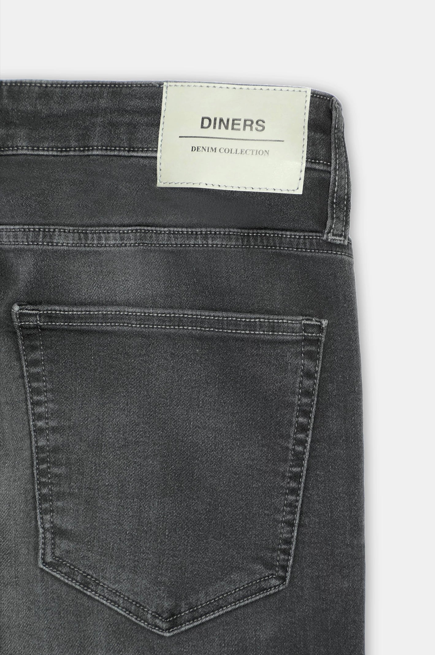 Light Grey Slim Fit Jeans - Image 7