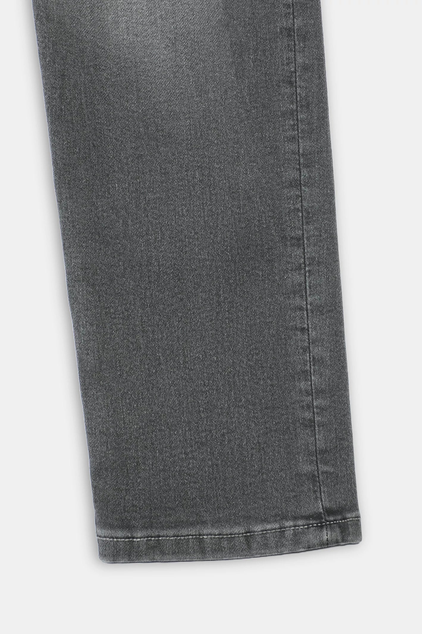 Light Grey Slim Fit Jeans - Image 8