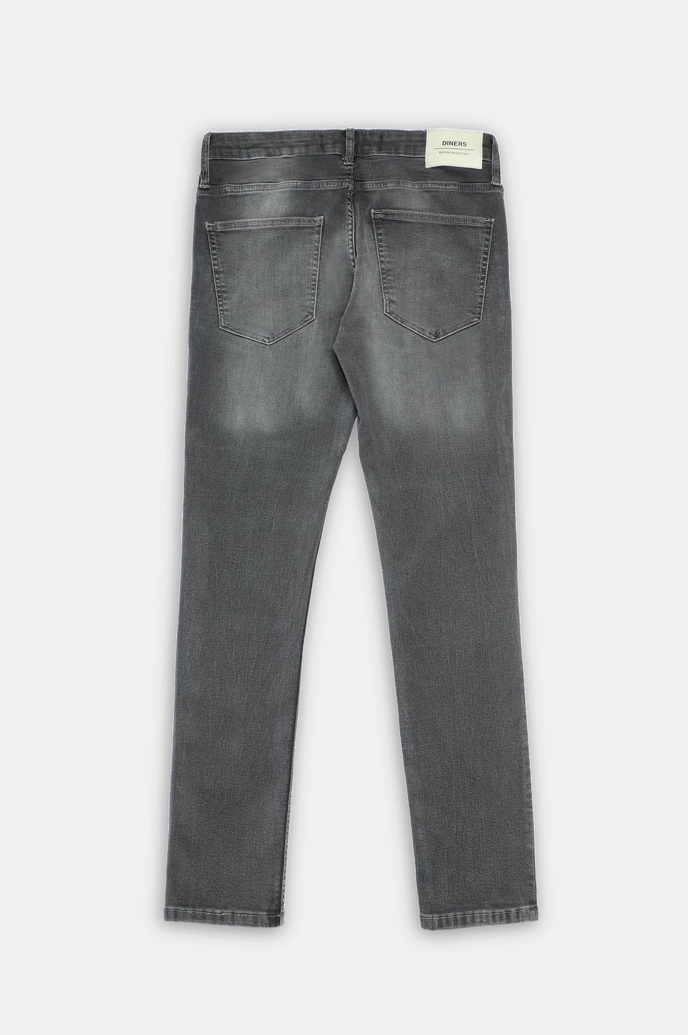 Light Grey Slim Fit Jeans - Image 9
