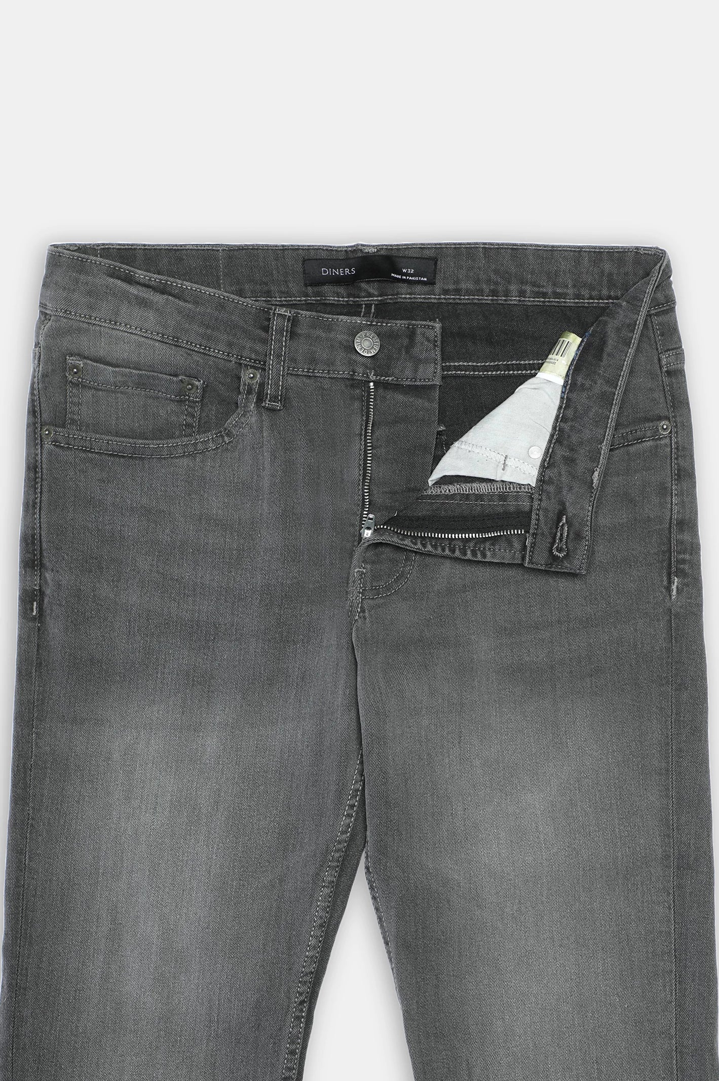 Grey Slim Fit Jeans - Image 5