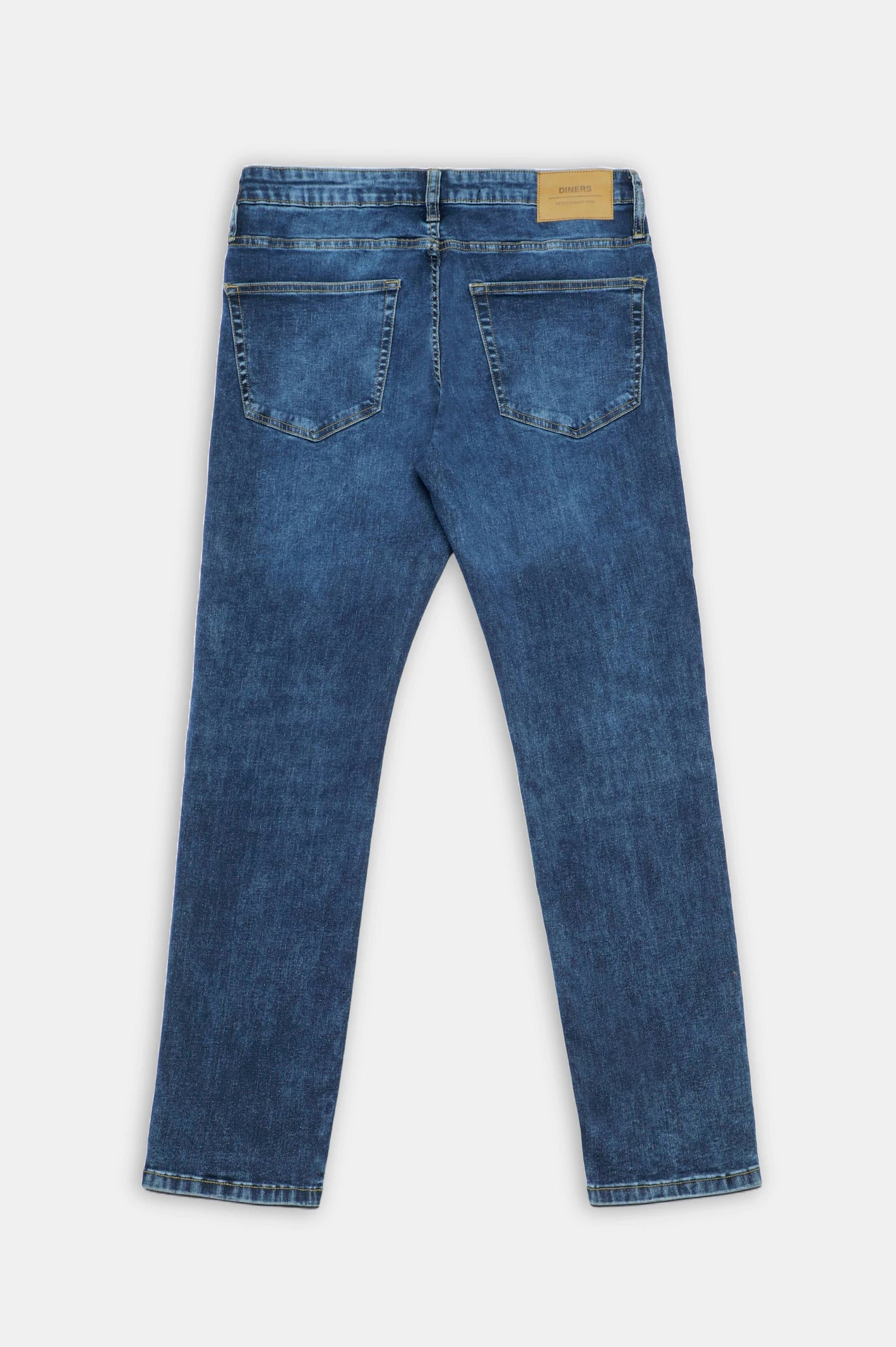 Medium Blue Slim Fit Jeans - Image 9