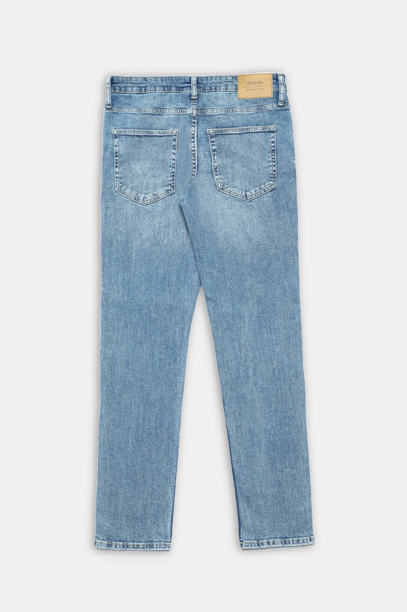 Light Blue Slim Fit Jeans - Image 9