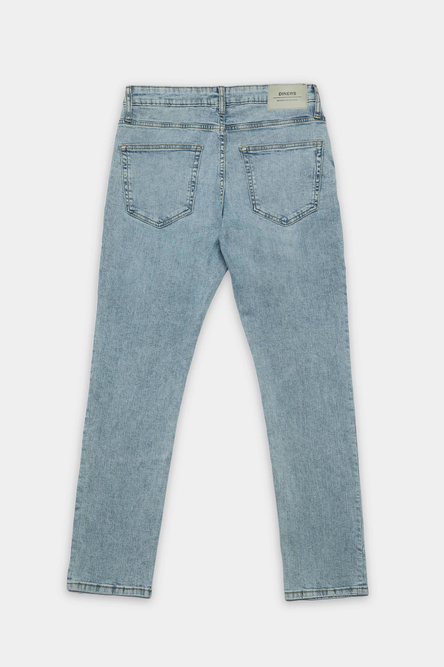 Light Blue Slim Fit Jeans - Image 9