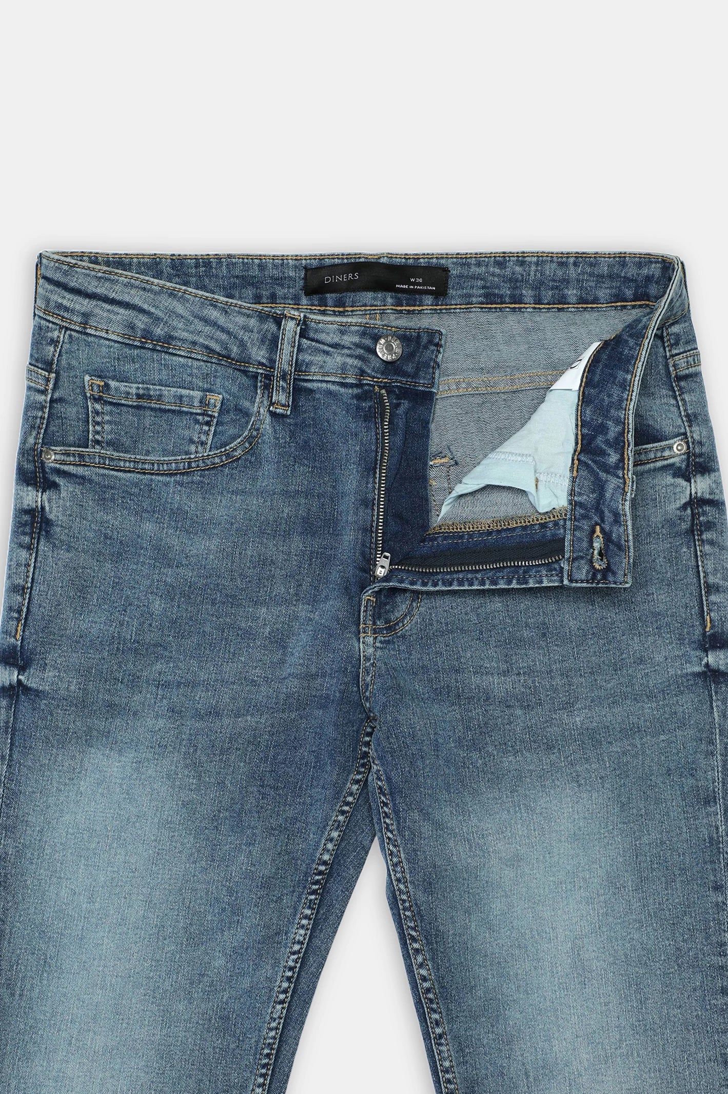 Blue Slim Fit Jeans - Image 5