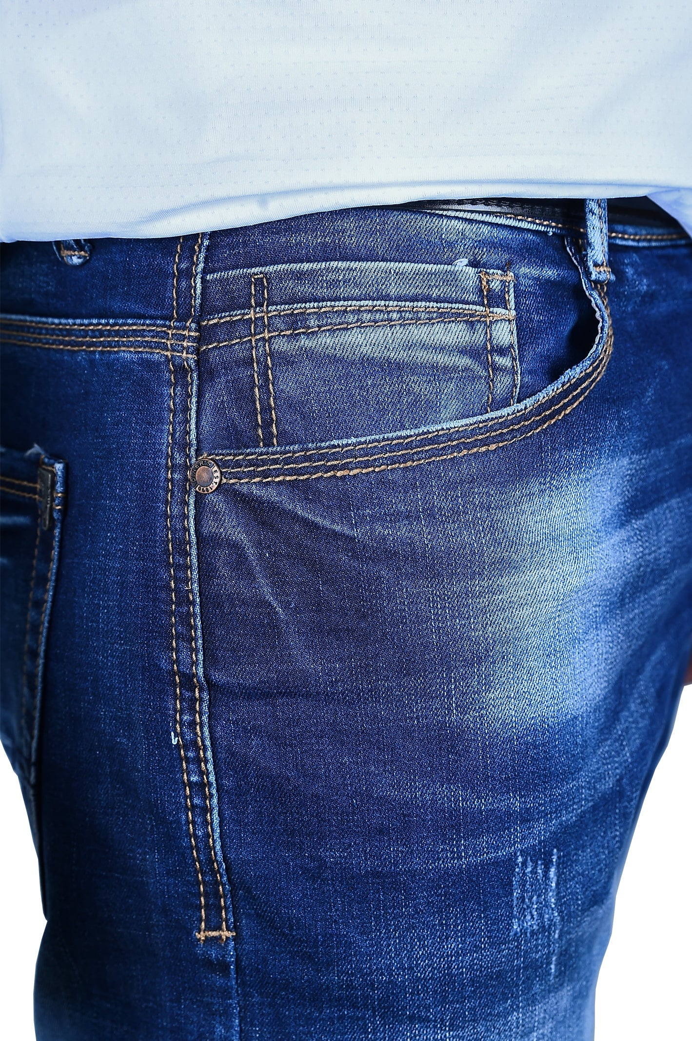 Blue Slim Fit Jeans - Image 2
