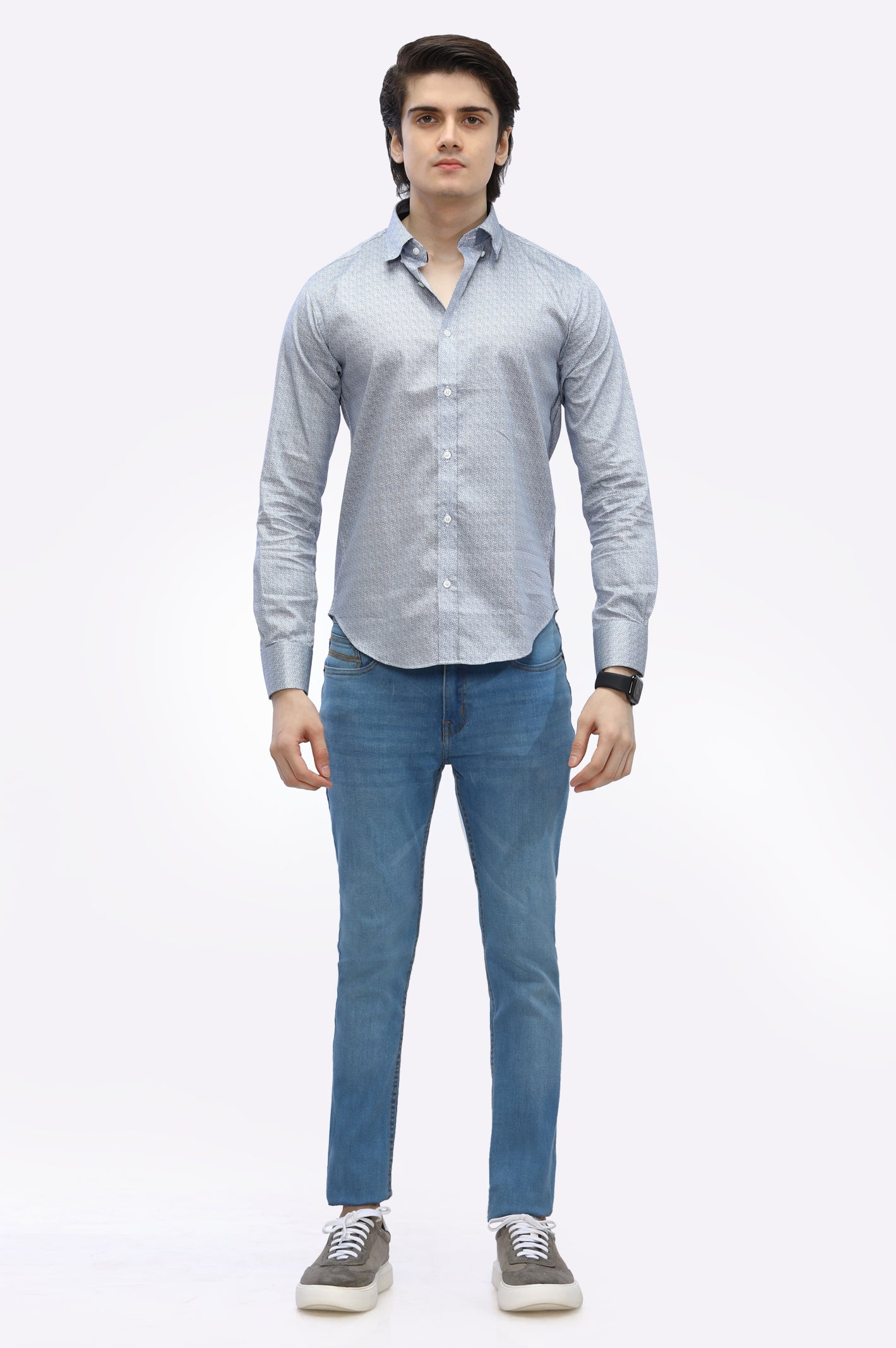 White Casual Milano Shirt - Image 2