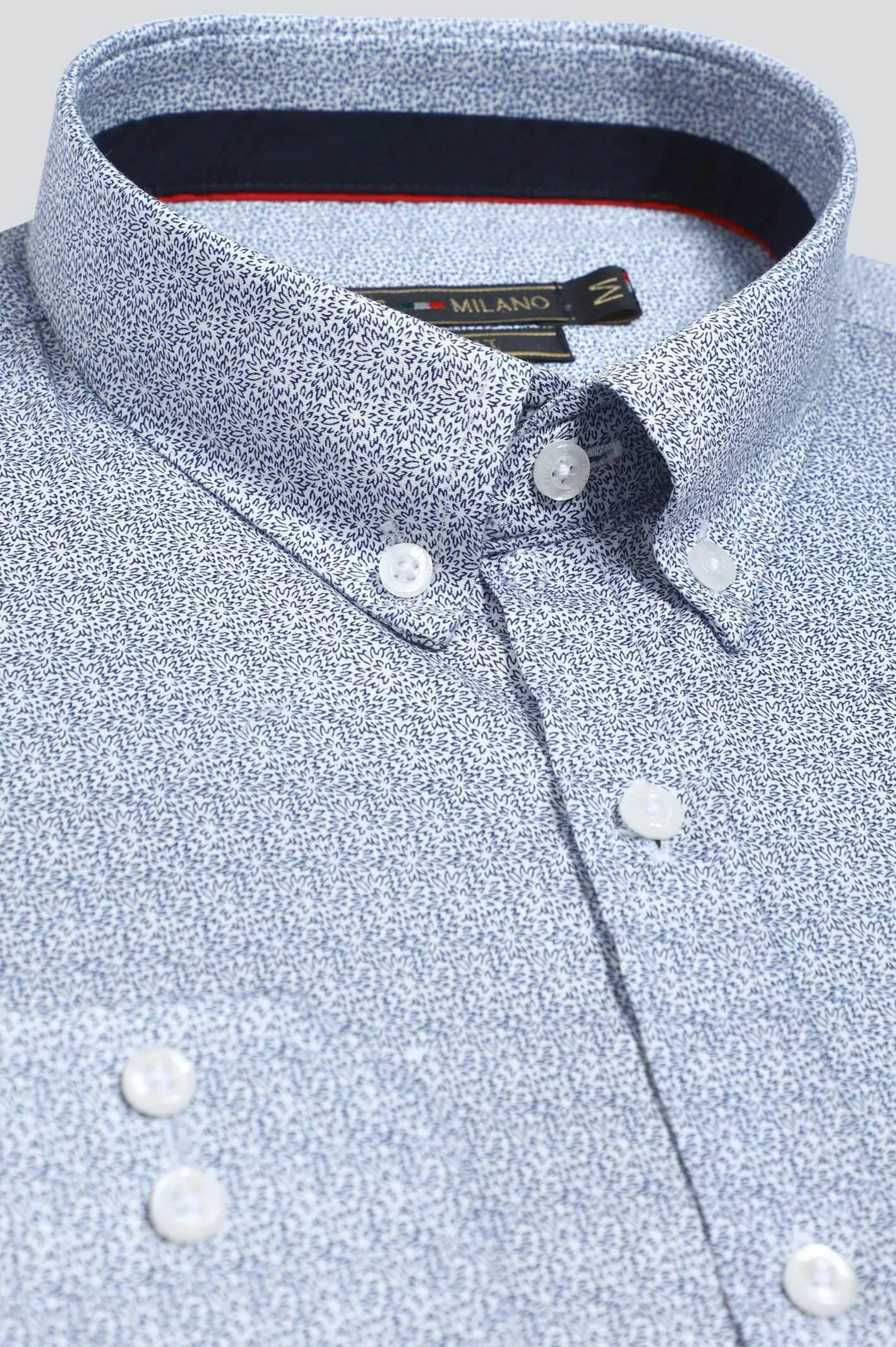 White Casual Milano Shirt - Image 4