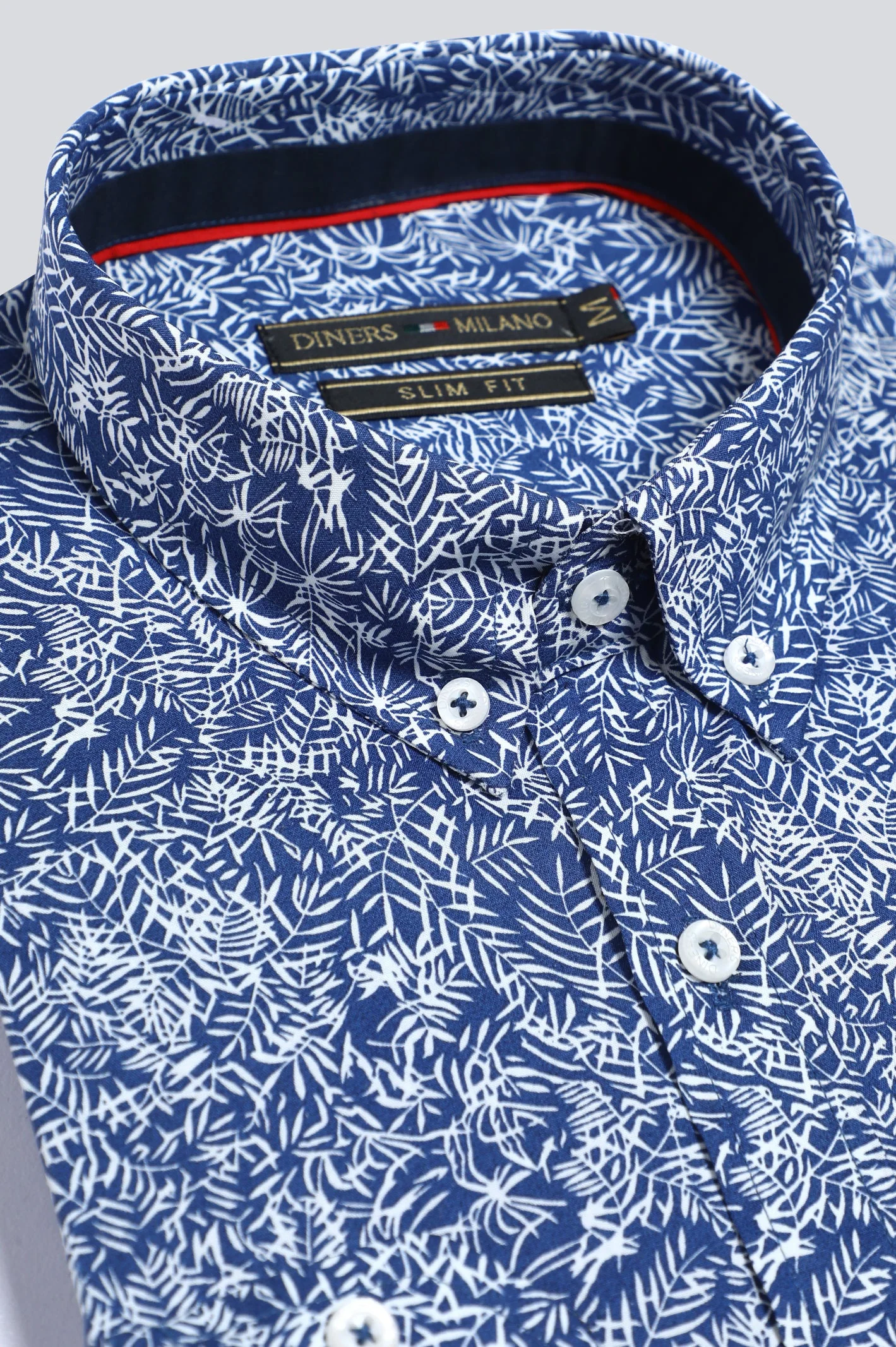 Blue Casual Milano Shirt - Image 5