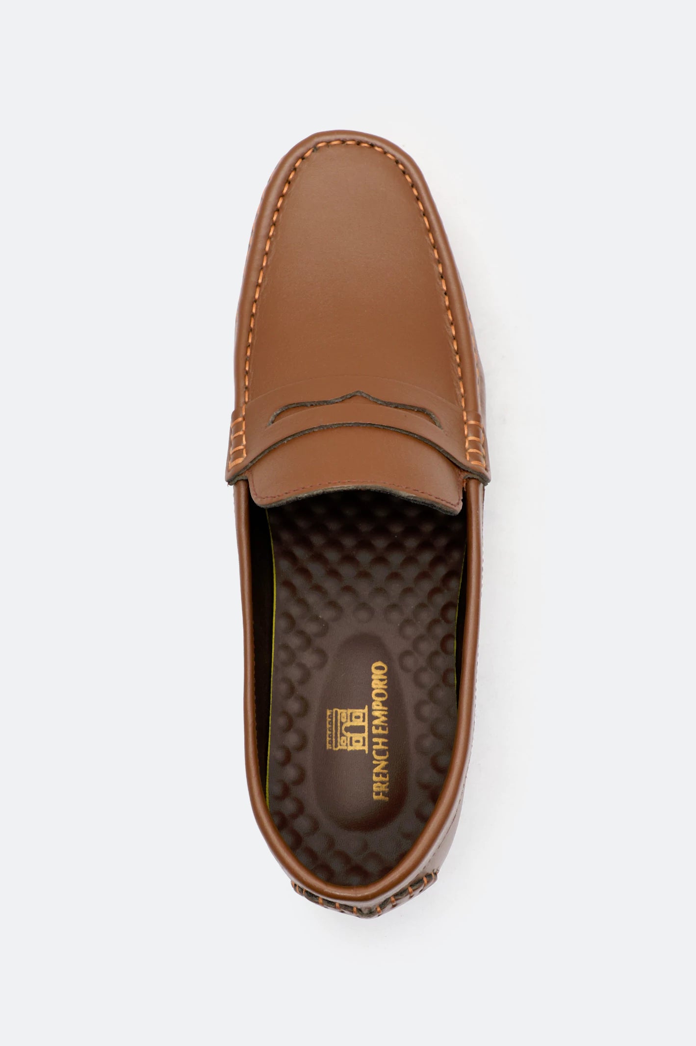 Tan Casual Shoes For Men - Image 3