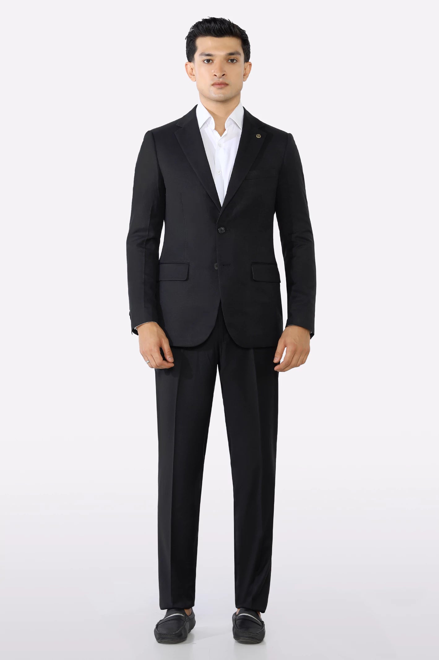 Black Formal 2PC Suit - Image 3