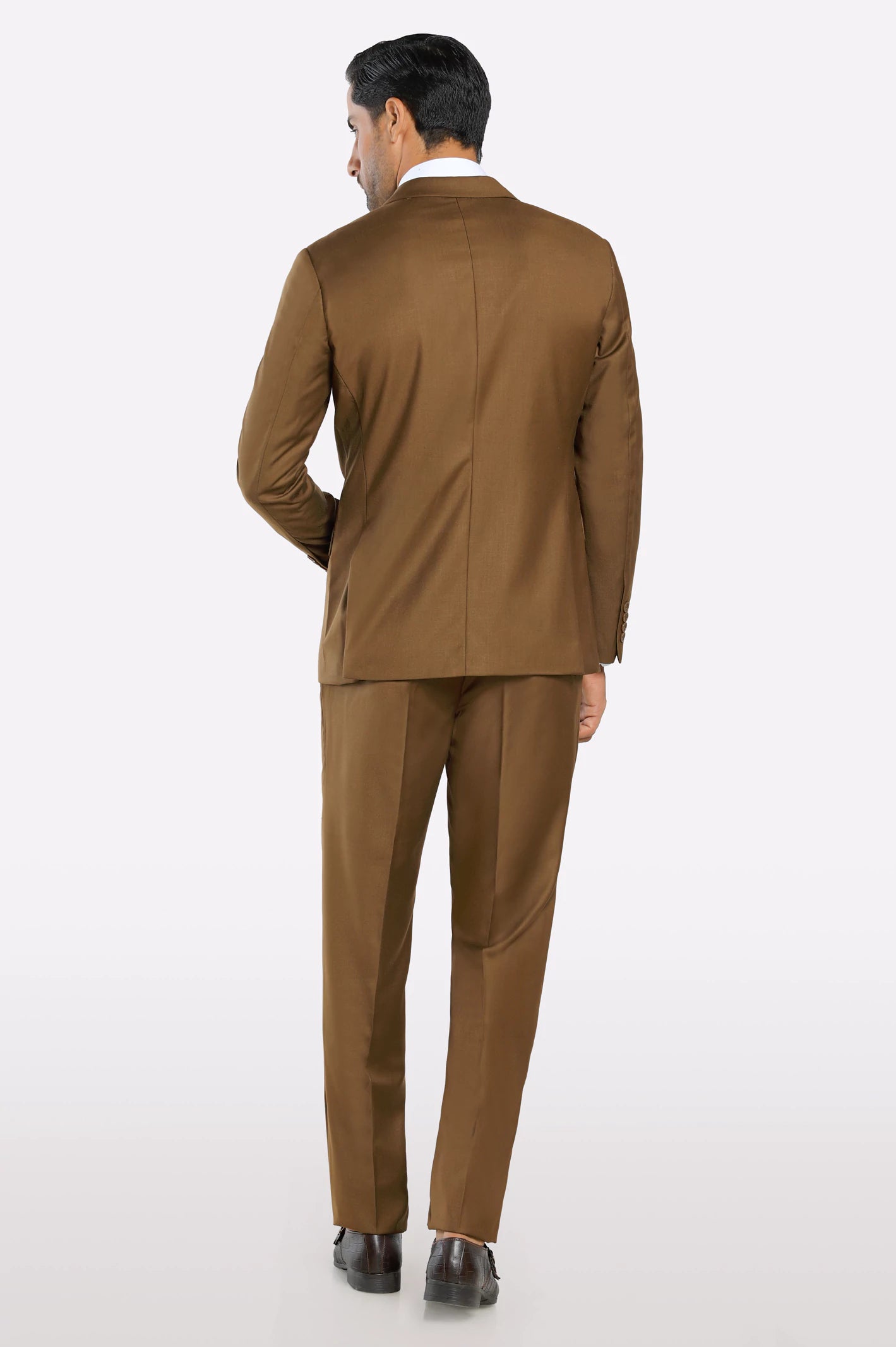 Dark Brown Formal 2PC Suit - Image 3