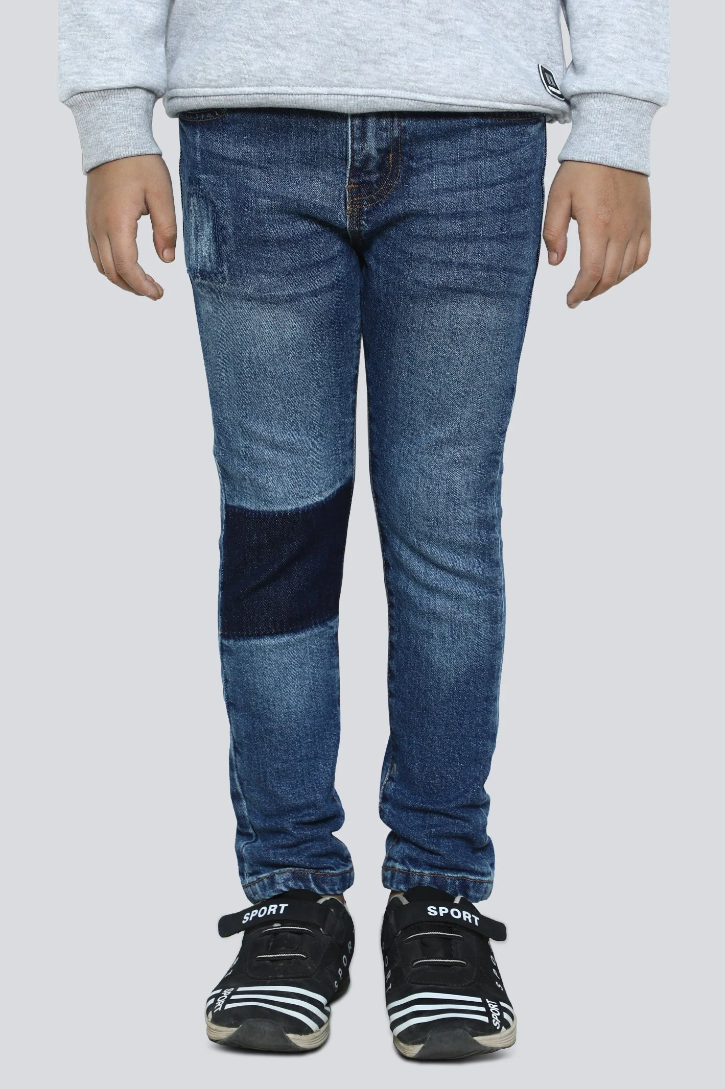 Medium Blue Slim Fit Denim Jeans